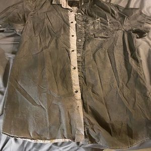 Button down collar shirt